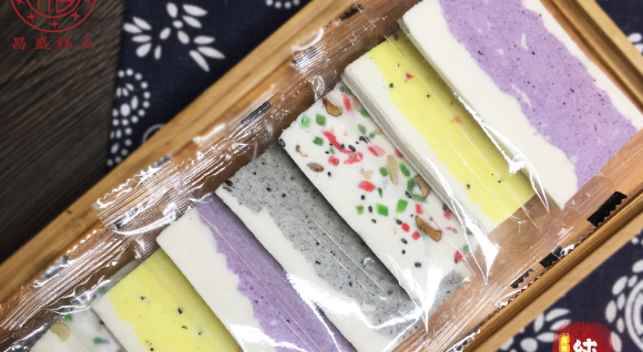 新鲜景区特产云片糕阜宁大糕传统中式糯米糕点切糕无字透明小包装