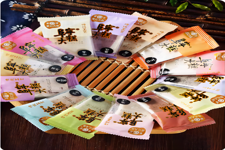 殷记正宗阜宁大糕500g云片糕小包装切糕年货零食盐城特产江苏糕点